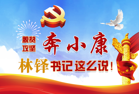 長圖|脫貧奔小康，林鐸書記這么說！