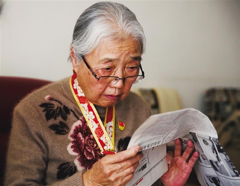 用一生踐行入黨時的錚錚誓言 走訪“張全貞市話操作法”創(chuàng)始人、離退休老黨員張全貞