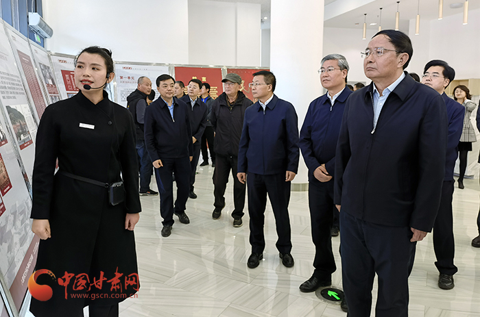 “學(xué)黨史、頌黨恩、跟黨走——紅色文化進(jìn)校園”活動(dòng)在蘭舉行 歐陽(yáng)堅(jiān)李榮燦出席（圖）