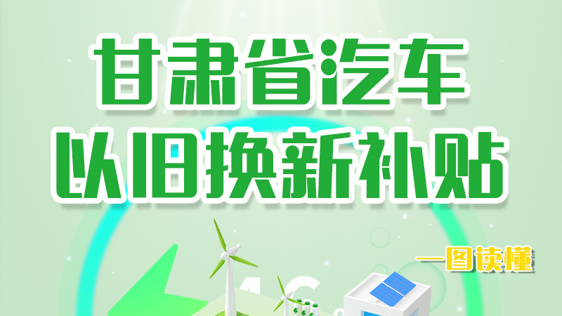 海報|重大利好！甘肅省汽車以舊換新補(bǔ)貼來了