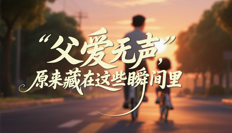 AI視頻|父愛無聲，原來藏在這些瞬間里