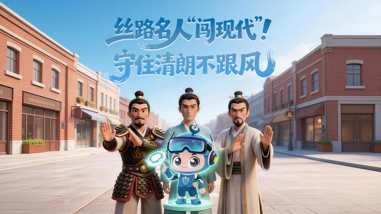 AI短視頻|絲路名人“闖現(xiàn)代”！守住清朗不跟風(fēng)