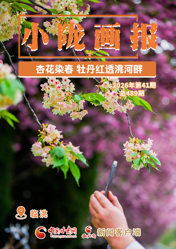 【小隴畫報·489期】臨洮：杏花染春 牡丹紅透洮河畔